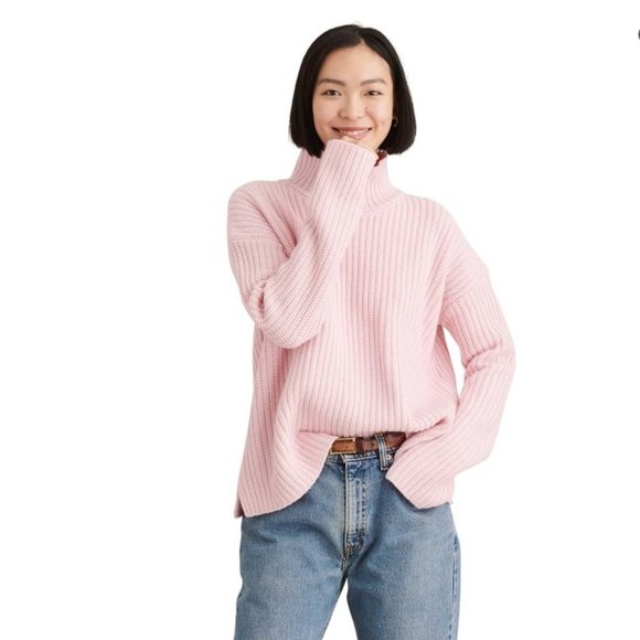 Alex Mill Sweaters - ALEX MILL Seattle Merino Wool Cashmere Sweater Pink Size Medium